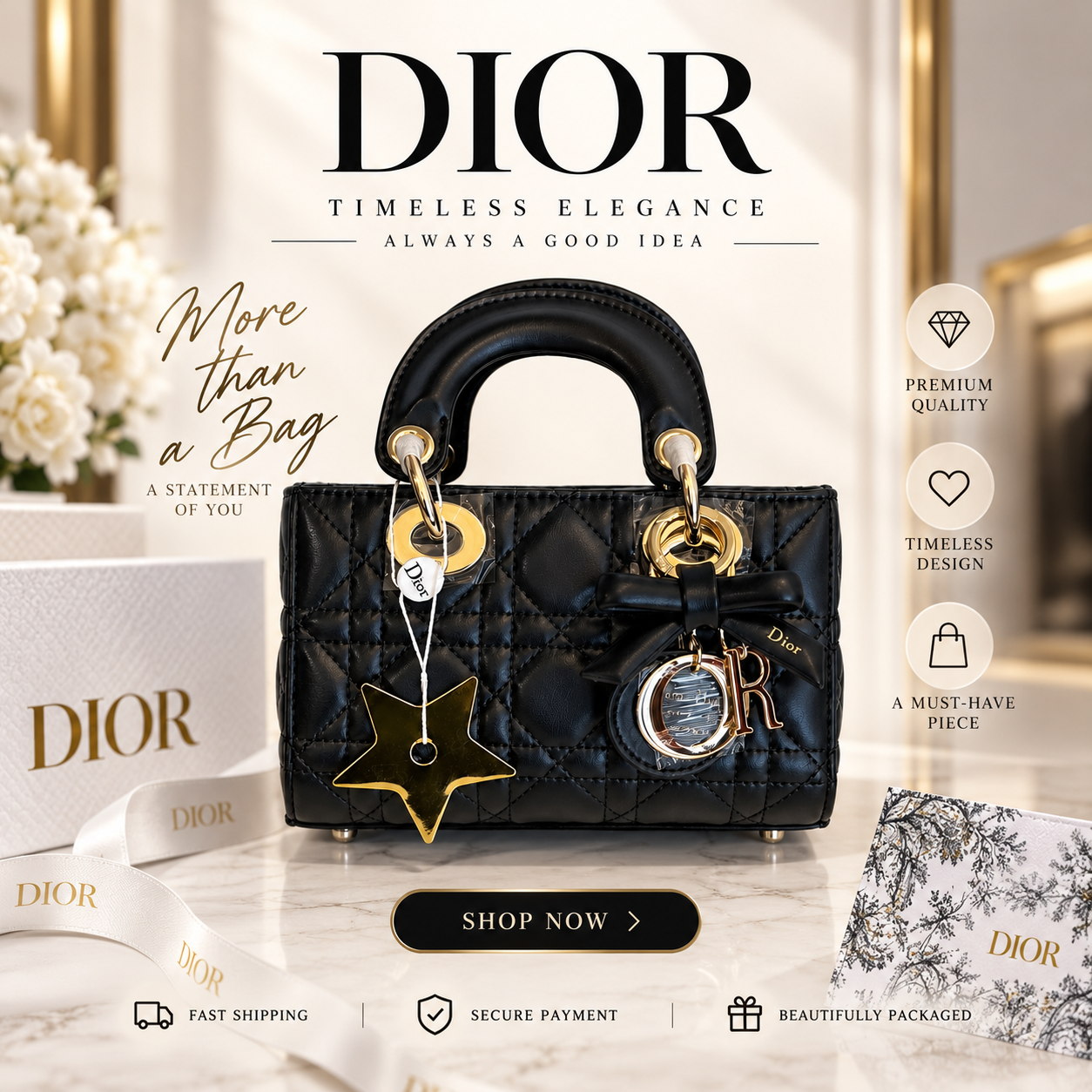 Timeless Elegance — The Dior Bag That Defines Luxury